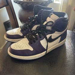 Jordan Retro 1 High OG Court Purple