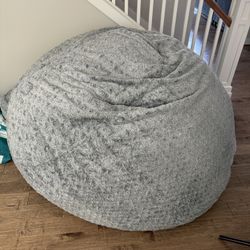 Love Sac Big one And matching Ottoman 