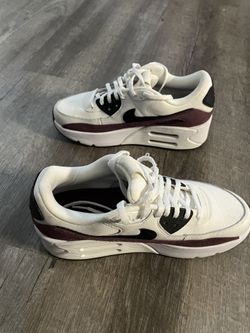 Nike Air Max 90 LV8 “Sail / Night Maroon” Women’s Size 9 – Clean, Stylish Colorway