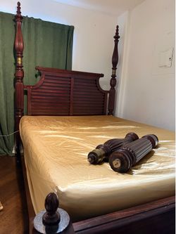 Solid Wood Bed Frame – Premium Quality – $950”