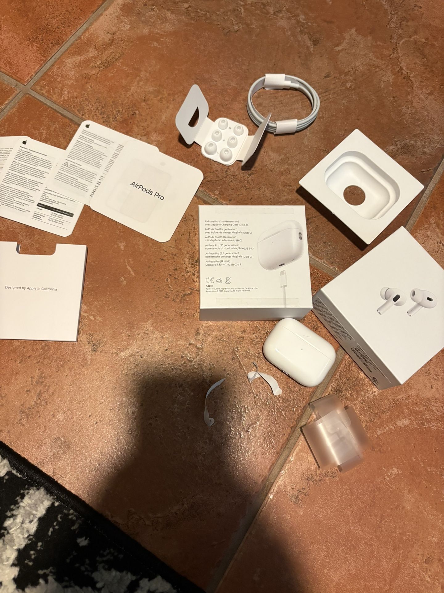 AirPod Pro 2βs (OPEN BOX - NEVER USED)