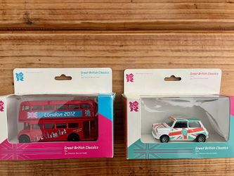 Corgi "Great British Classics" die-cast models released as souvenirs for the London 2012 Olympics