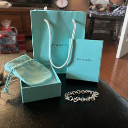 Tiffany&Co Round Link Bracelet 