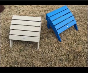 Polywood footstools