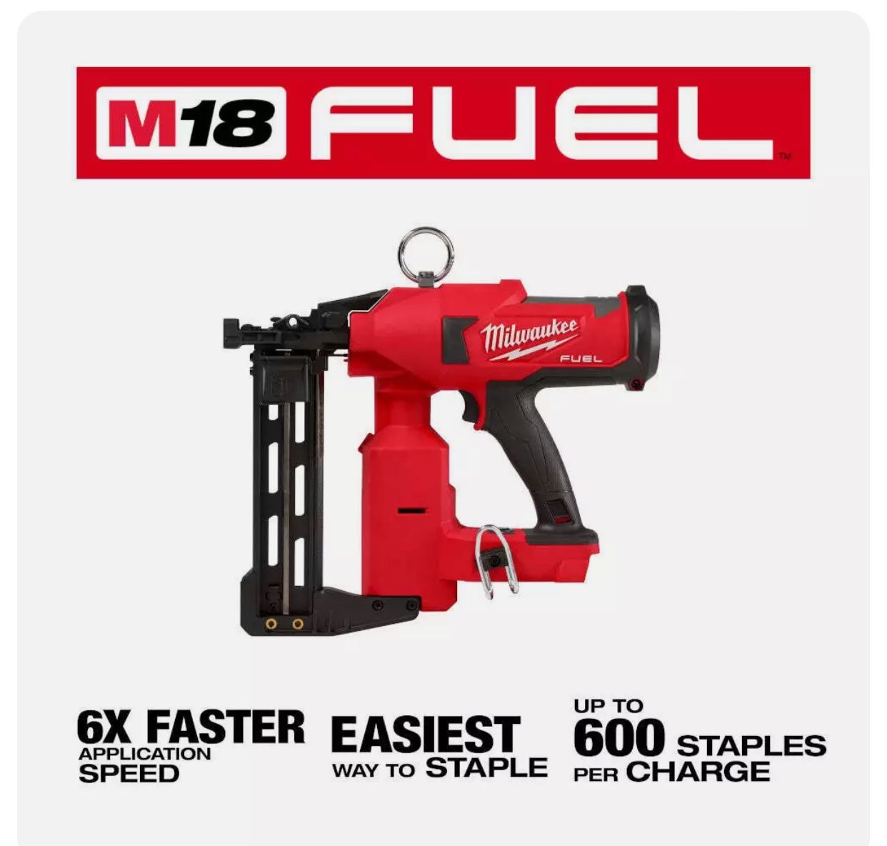 MILWAUKEE 2843-20 Utility Fencing Stapler Nuevo - Tool Only