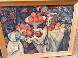 Cézanne Still Life Framed Art Print