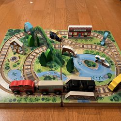 Melissa And Doug Train Set With Case