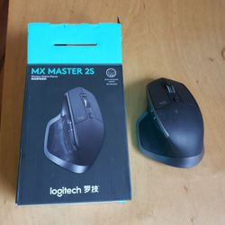 Logitech MX Master 2s Graphite Wireless Computer Laser Mouse Bluetooth