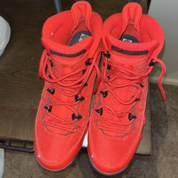 Chili Red Jordan’ 9s 