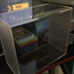 Acrylic ETB case magnetic top