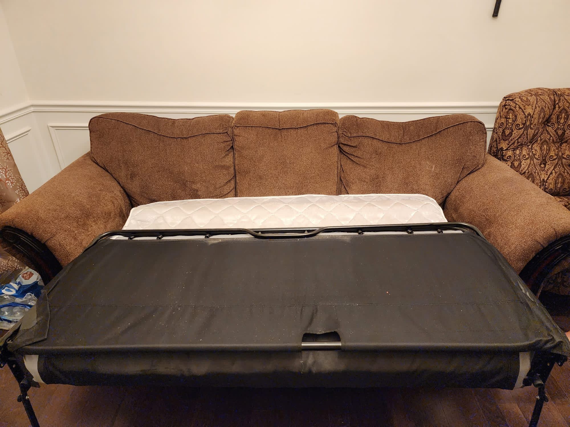 Living Room Set Sleeper Sofa, Loveseat & Accent Recliner