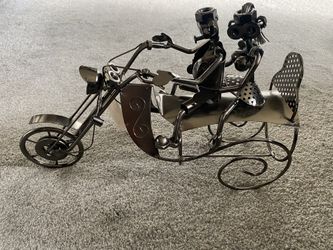 Two On Bike Wine holder
