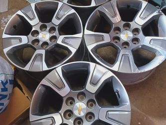 17" CHEVROLET COLORADO GMC CANYON ZR2 OEM FACTORY WHEELS RIMS 6X120