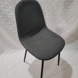 IDS Home Mid Century Modern Accent Armless Side Fabric Dining Room Chair