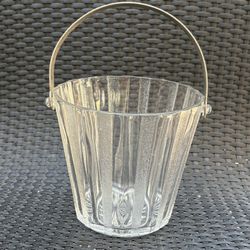 Used Glass Ice Bucket