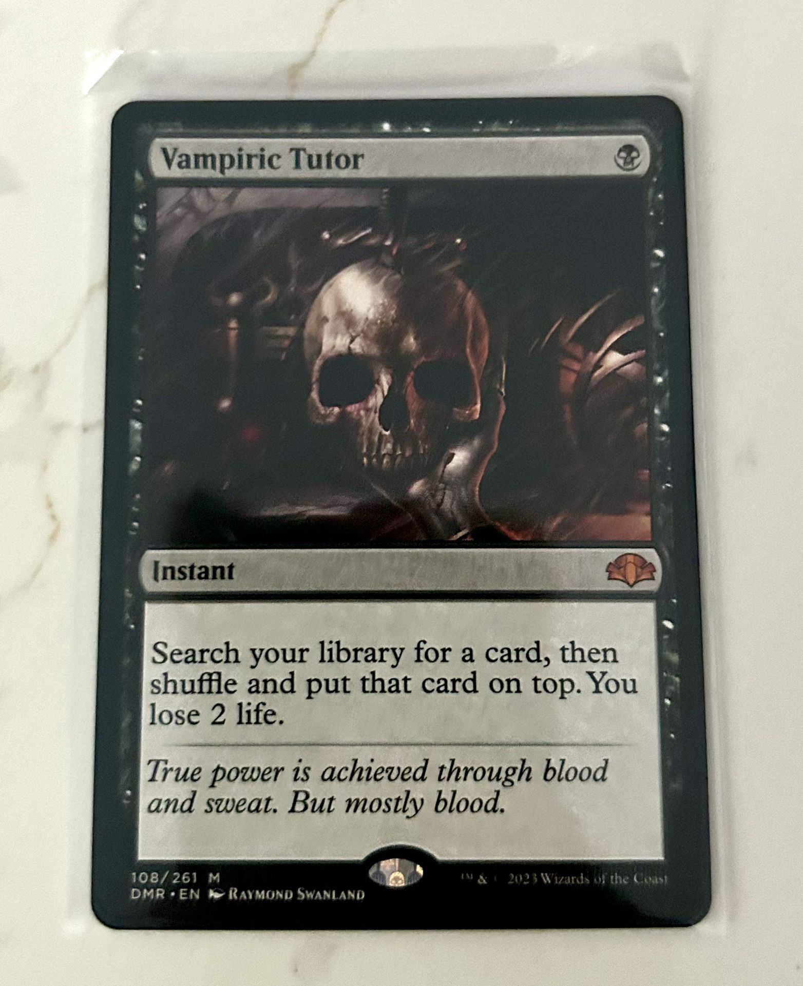 Vampiric Tutor (Magic The Gathering)