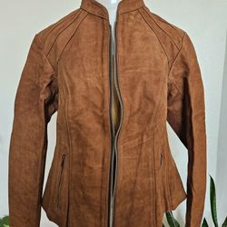 Woman's Nubuck Leather Jacket 