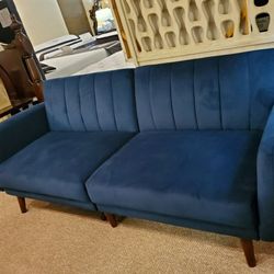 Navy (Blue) Futon Sleeper