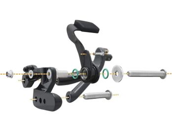 Standard Forward Control Foot Pegs For Harley Softail Street Bob Accessories Fxlrs 117 Fxbb 114 Fxbbs Fxlr 107 Fxst 2018-Up for Harley Foot Controls L