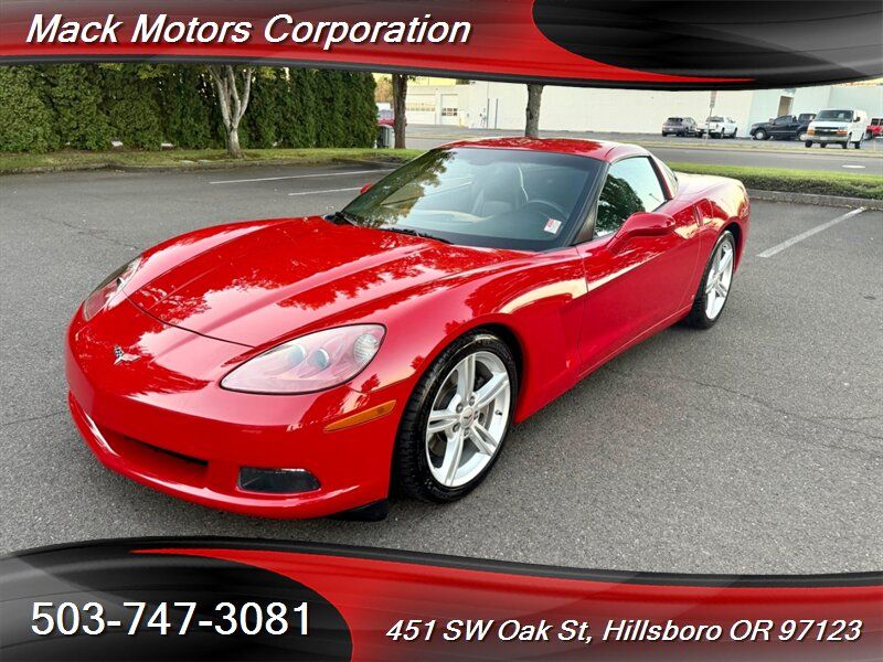 2009 Chevrolet Corvette C6 LS3 55K Low Miles 6-Speed Targa