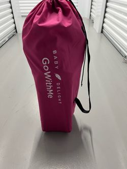 Baby Delight Go With Me Portable Baby Chair – Hot Pink