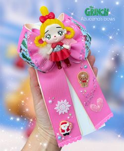 Grinch Bow 