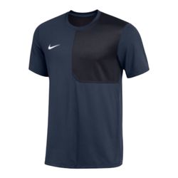 Nike Shirt Men's XL Navy Blue Black Dri-FIT UV Coach Short Sleeve HF7056 419 NWT