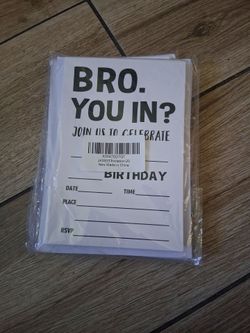Birthday Invitations