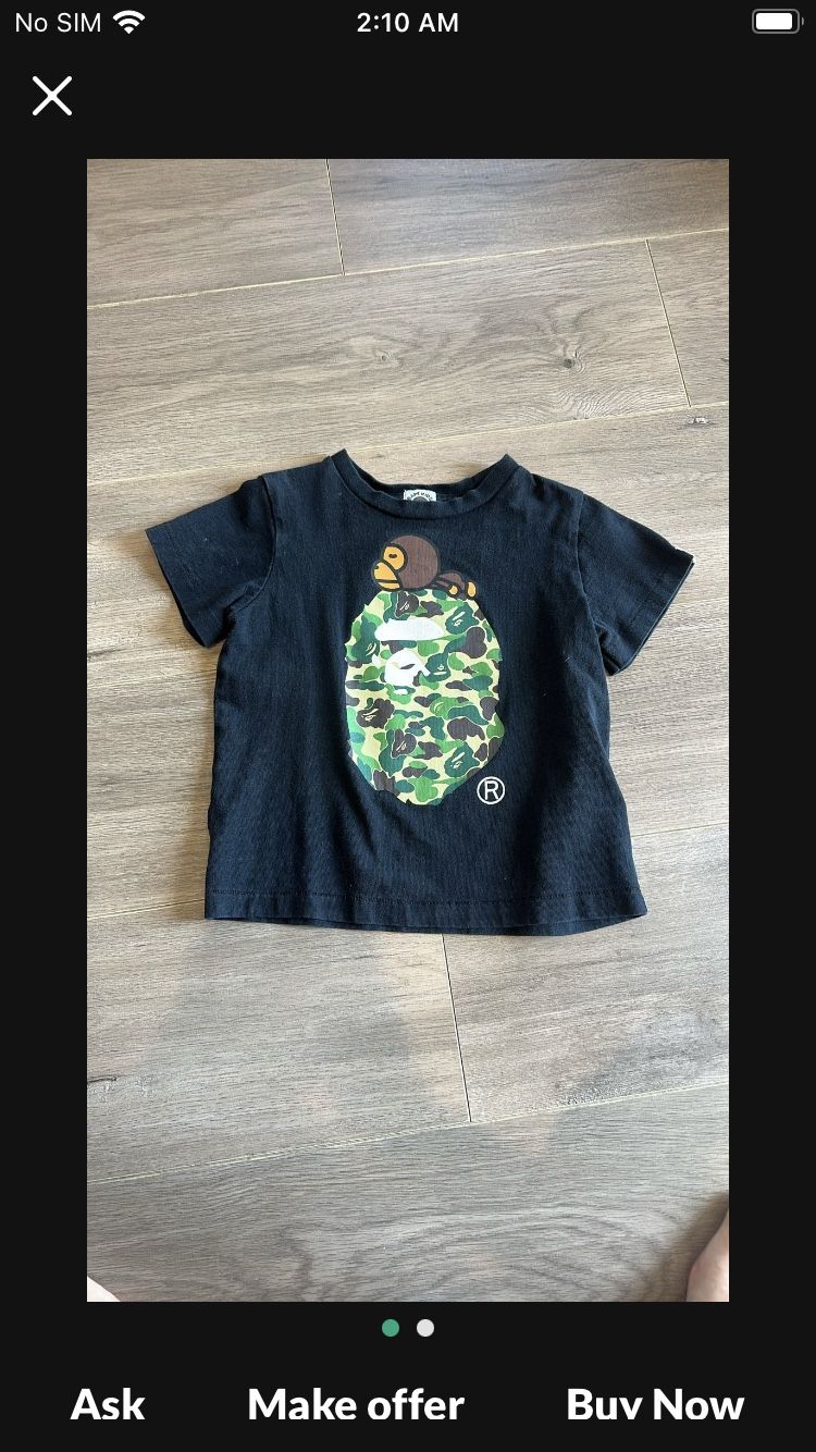 Bape Kids T-shirt