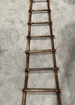 Bamboo Decor Ladder