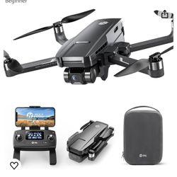 Holy Stone HS720G GPS Drones with Camera for Adults 4K FAA, 2-Axis Gimbal, Built-in Remote ID, 120°FOV, Brushless Motor, 5G WiF