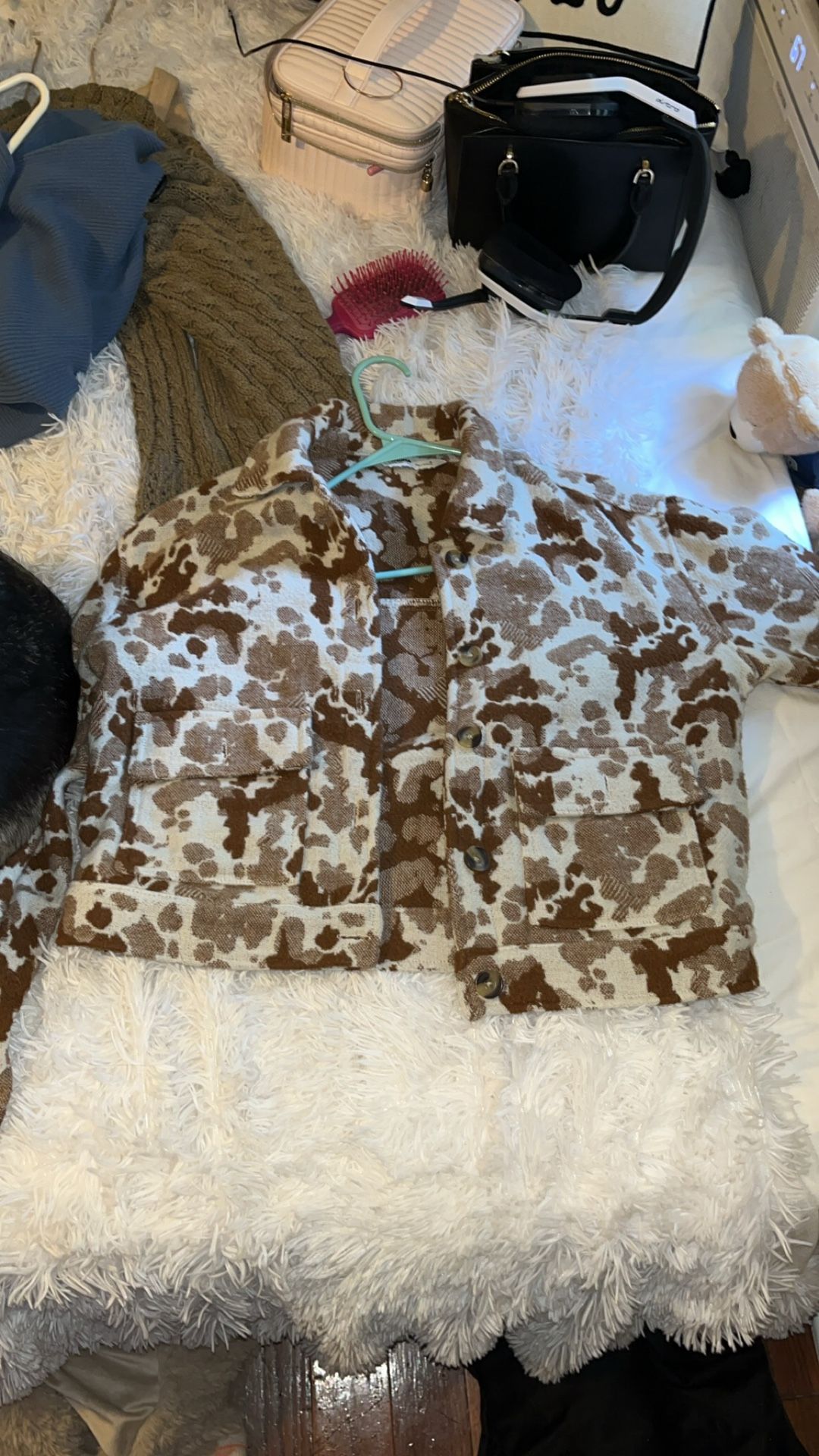 Cow Print Jacket