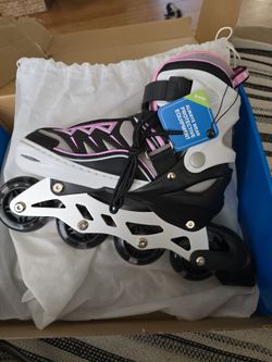 Sz.1-6 Girls New Inline Roller Skates