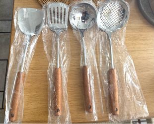 Stainless steel kitchen utensils