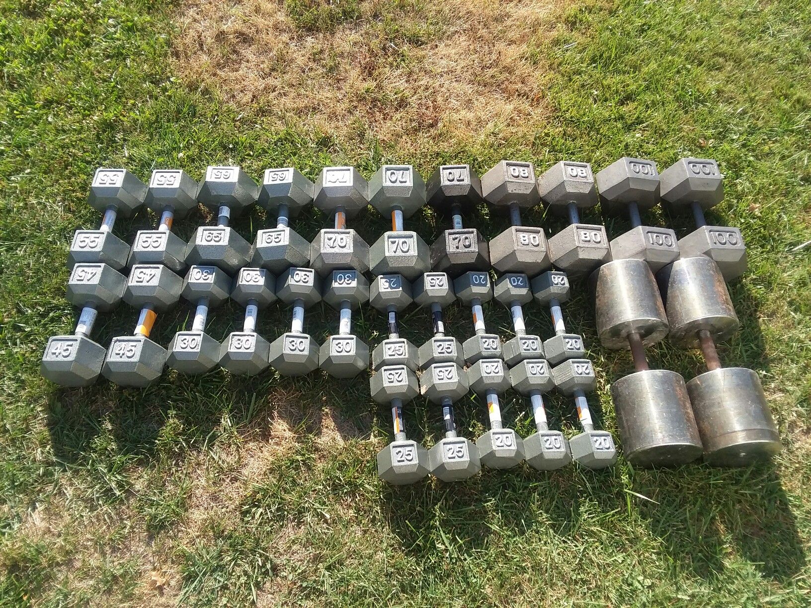 New Dumbbells 20s-100s (price in pictures)