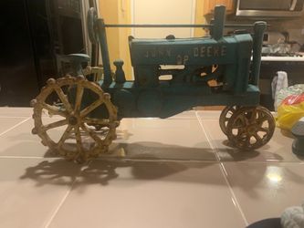 Cast iron John tractor