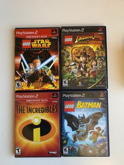 PlayStation 2 PS2 LEGO games