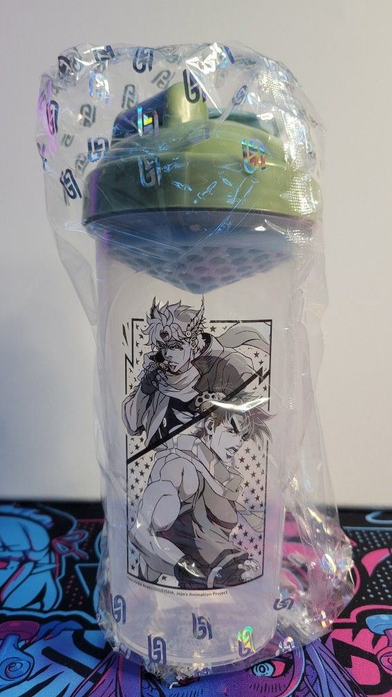 Jojo's Bizarre Adventure: Battle Tendency Joseph Joestar & Caesar Zeppeli Gamersupps Shaker Cup