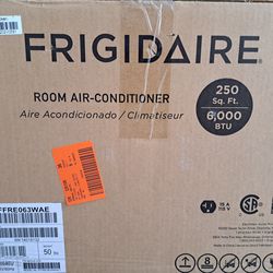Frigidaire 6,000 BTU 115V Window Air Conditioner Cools 250 Sq. Ft. Remote Control White (TOP RATED)