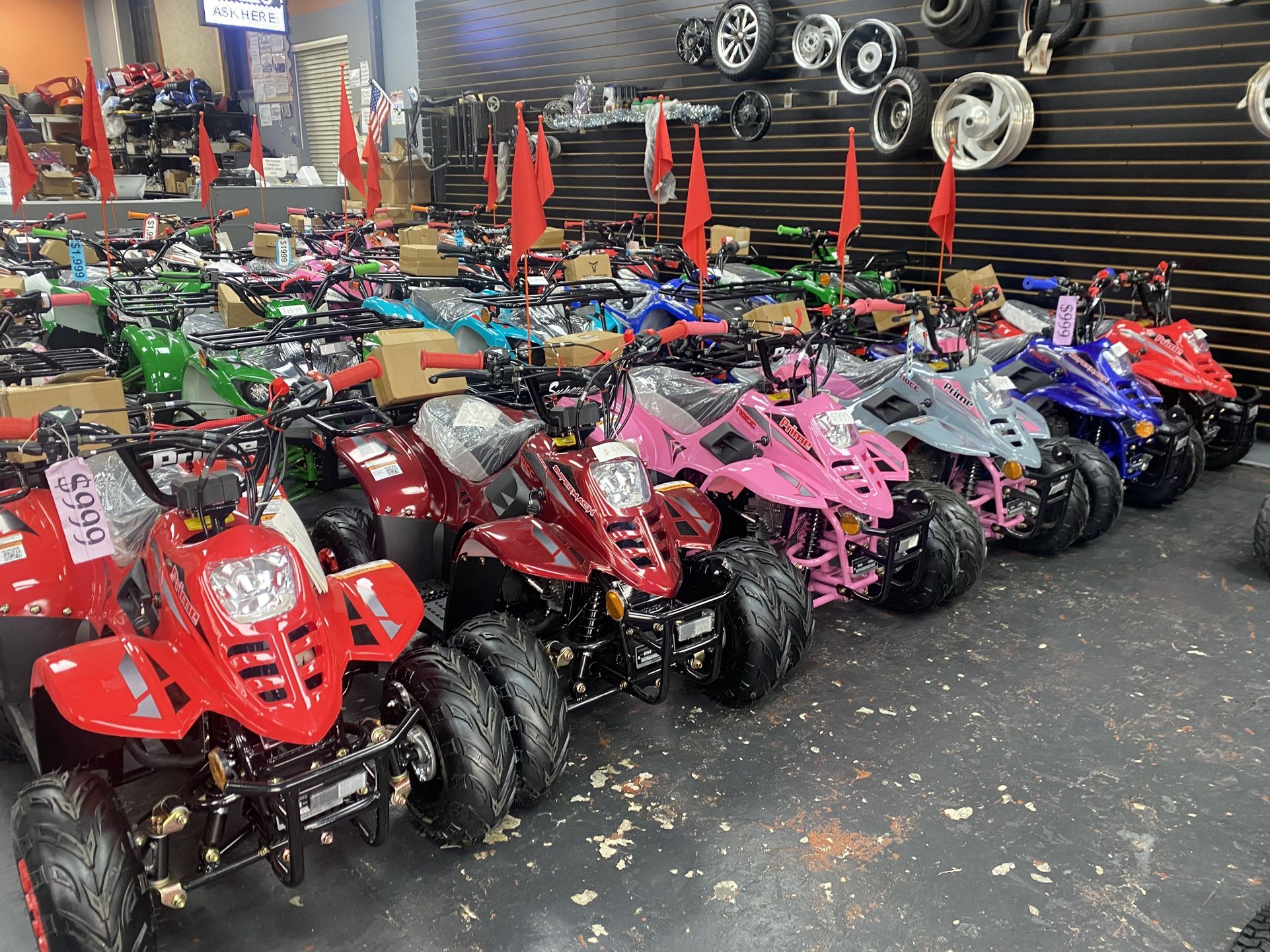 Brand New Kids Four Wheelers ATVβs Fully Automatic With Speed Control