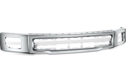 15-17 FORD F-150, W/O END CAPS, W/FOG LAMPS CUTOUTS, CHROME