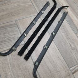 Front Inner & Outer Window Sweep Felt Trimweatherstrip Kit, Replacement Forf150 F250 Bronco 1987 to 1997
