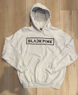 BLACKPINK White Hoodie Born Pink 2022 Tour - Size Medium (M) - Used 