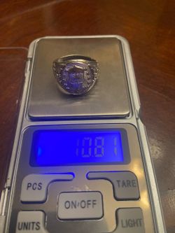 C364 Men's Silver Ring men size 10.25 sterling