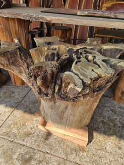 Wood base stumps