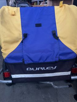 burley bee bike trailer double