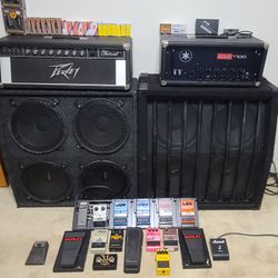 Vintage Guitar Gear * Tube Amps * 4x12 cabs *  Pedal collection

Moving  Sale! 