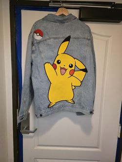 Pokemon Levi's Jean Jacket New 2xl