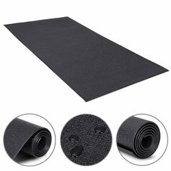 Gym Bike Floor Protector Treadmill Mat 2.5‘x 5’ Exercise Equipment Mat Indoor
