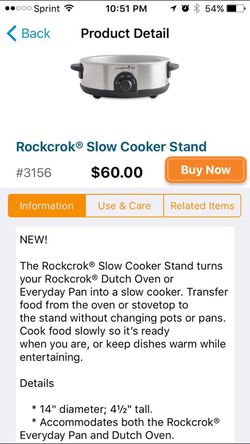 Rockcrok Digital Slow Cooker Stand - Shop